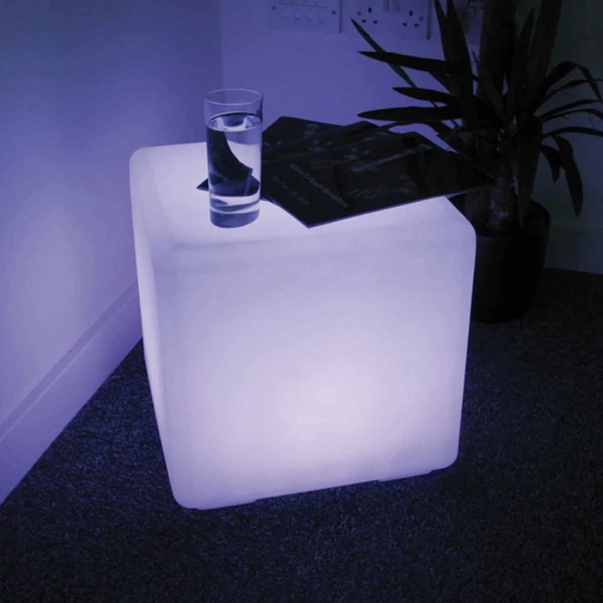 LED Cube Chair